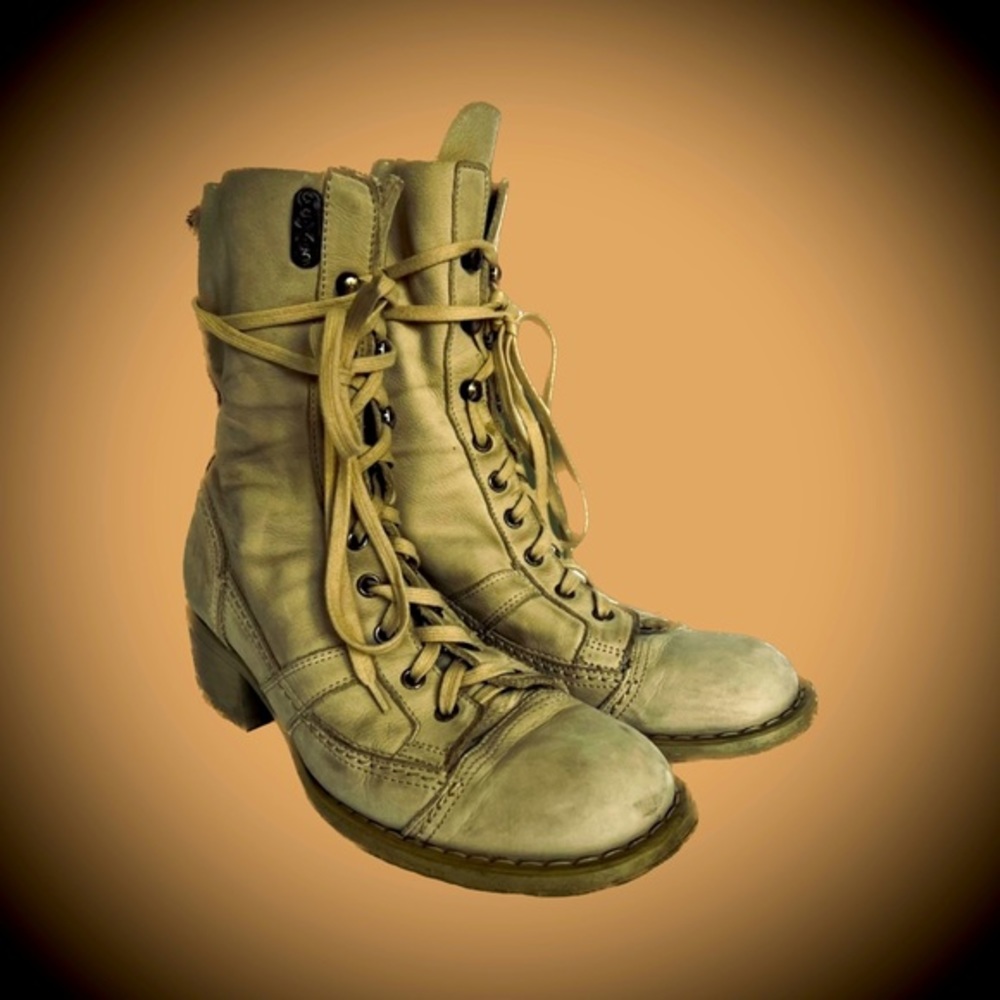 OXS Women’s Lace Up Leather Boots